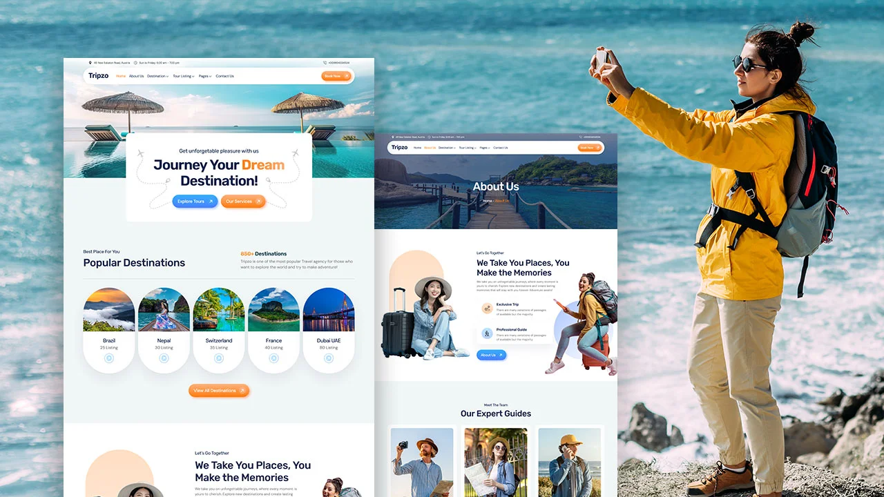 Travel Agency Website
