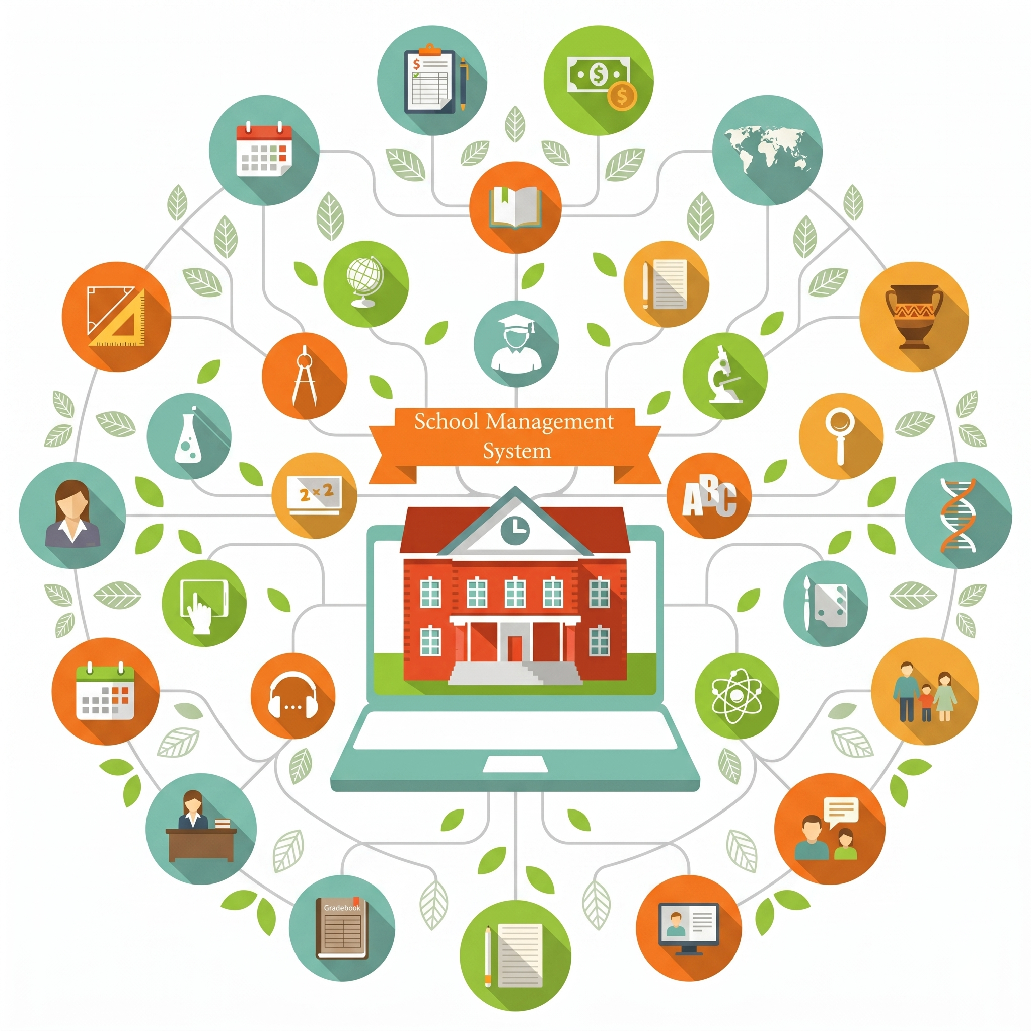 School Management System Monthly fee